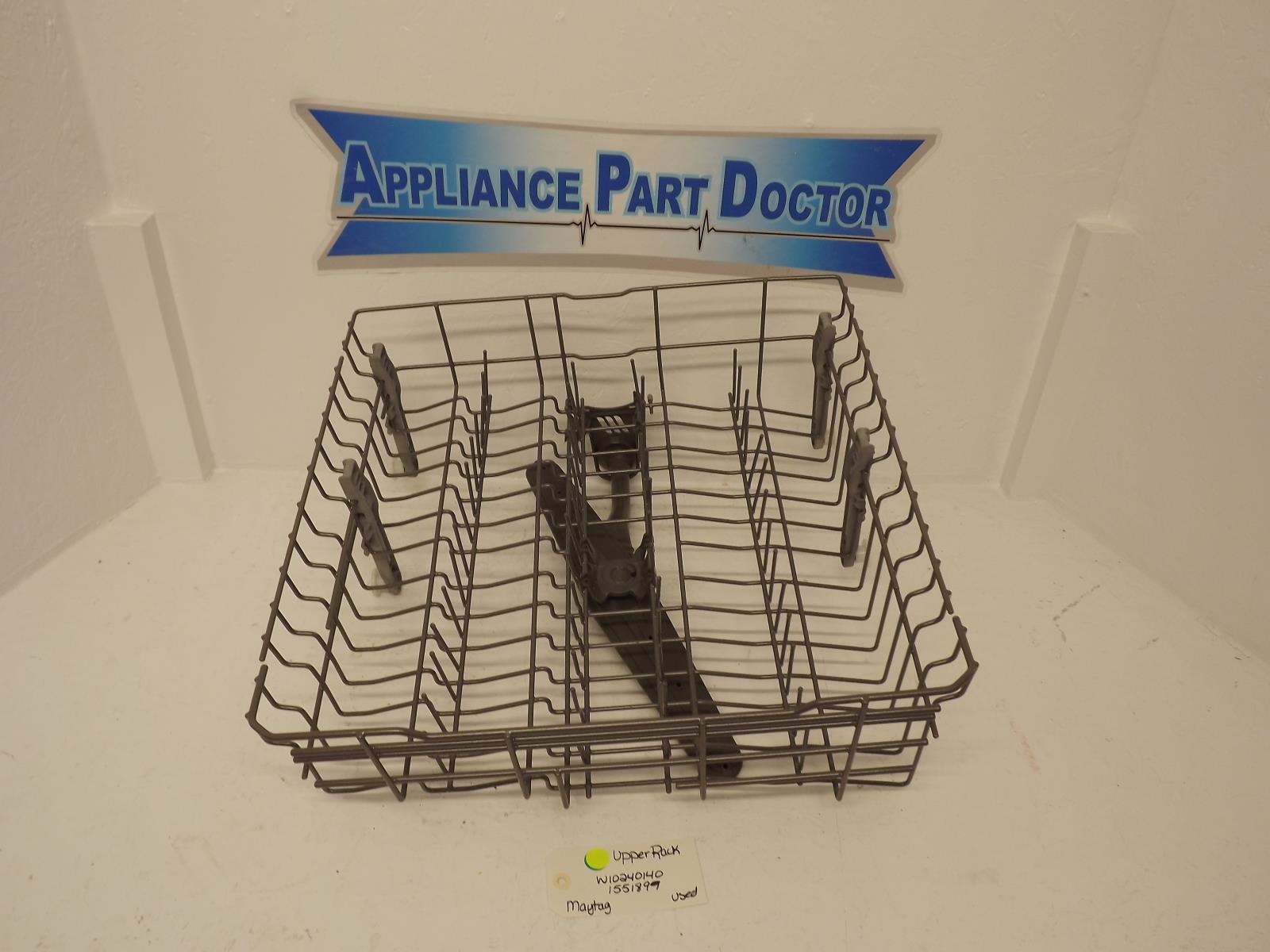 Maytag Dishwasher W10240140 1551899 Upper Rack Used Maytag Dishwasher W10240140 1551899 Upper Rack Used